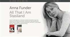 Desktop Screenshot of annafunder.com